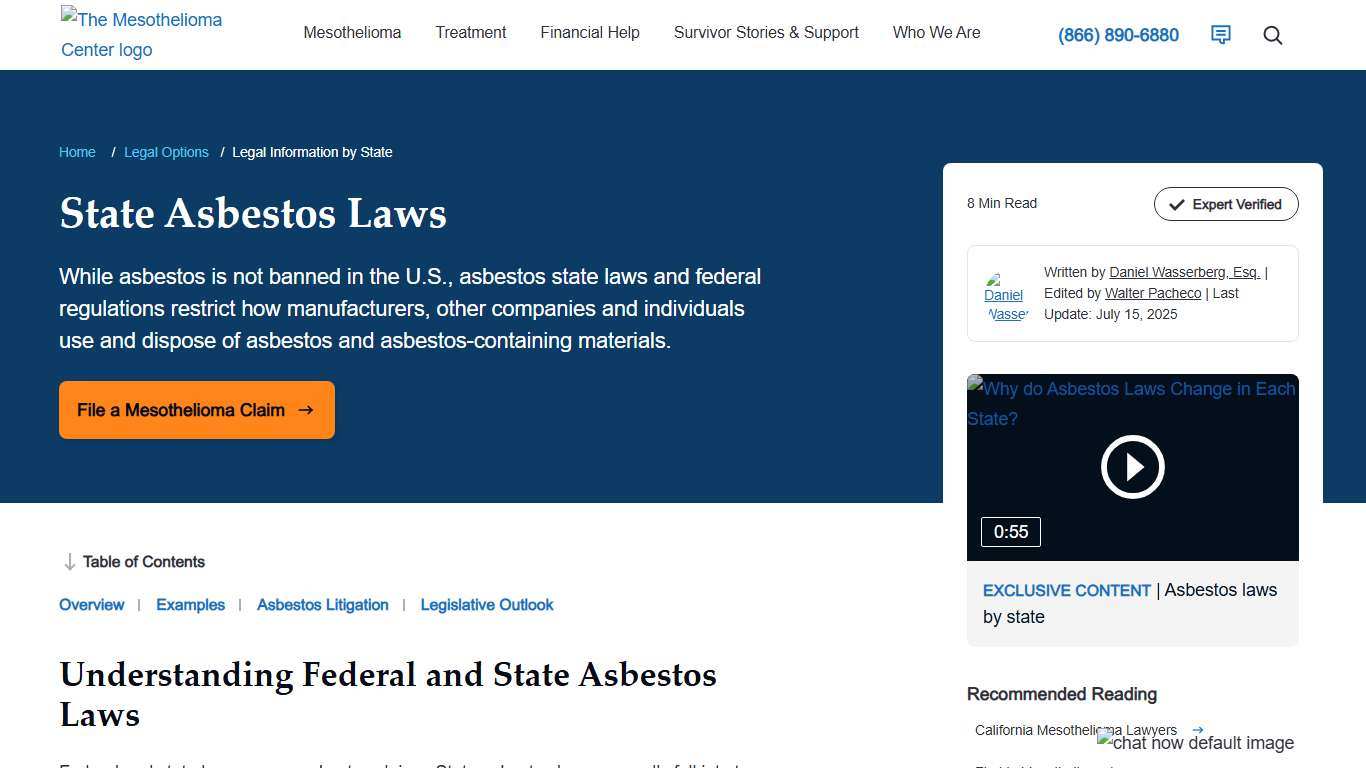 Understanding Asbestos State Laws and Regulations