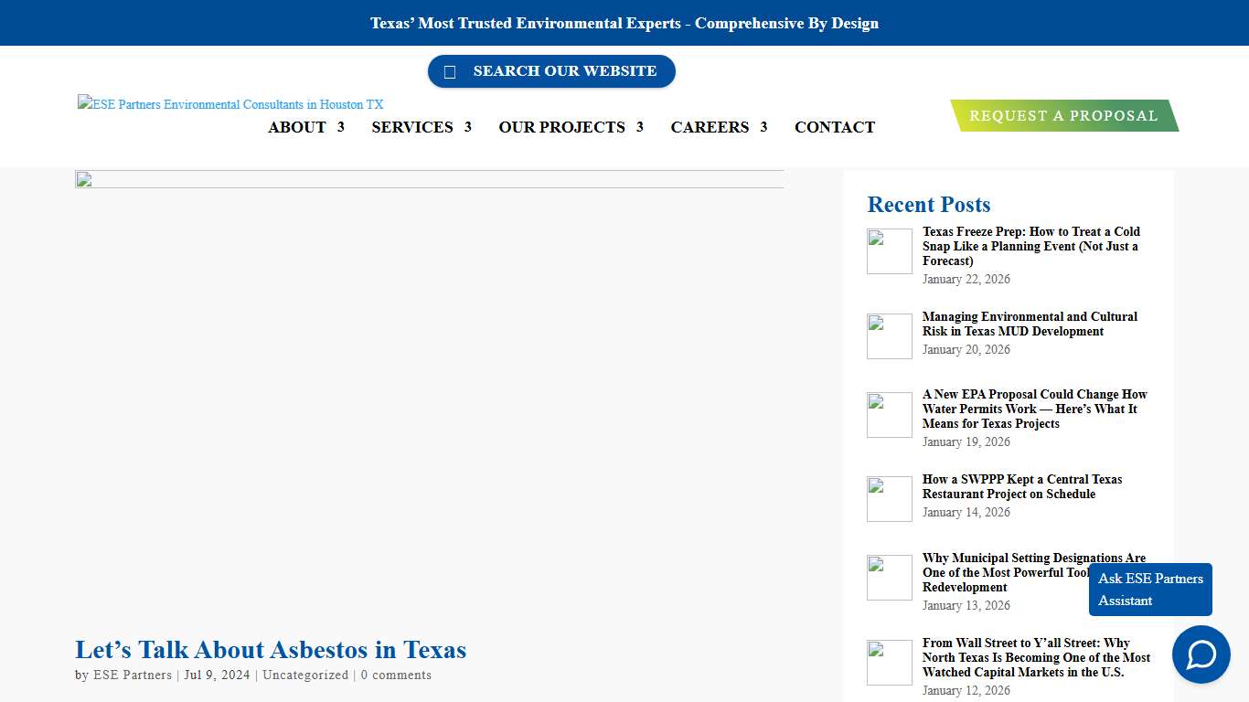 Let’s Talk About Asbestos in Texas